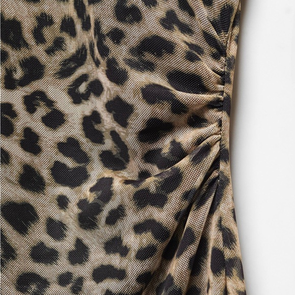 Mango Claude / Leopard print bodycon dress - Picture 11 of 17